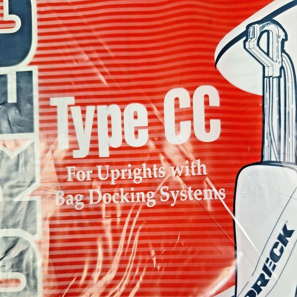 Oreck Type CC High Density 7 Filter Bags Uprights Docking System 7 in Pk (not 8)